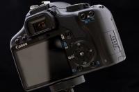 Baksidan på Canon EOS 450D
